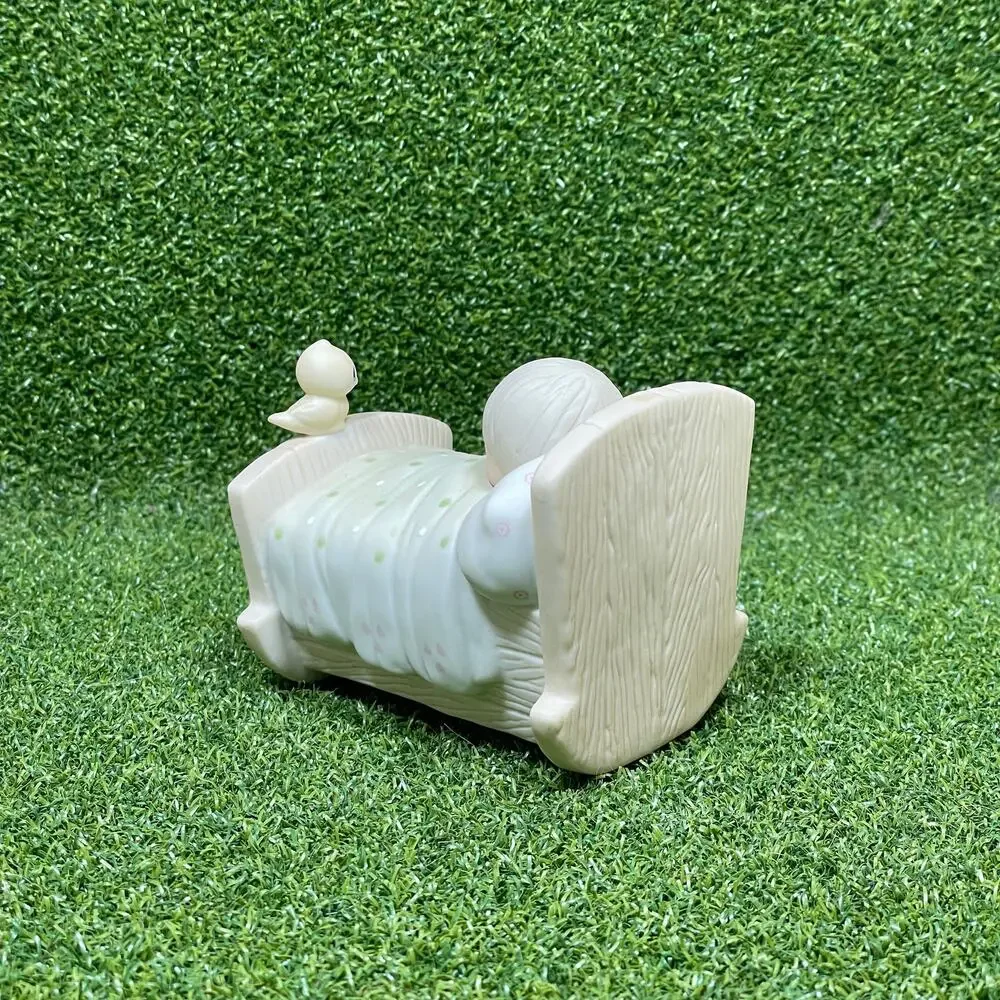 Vintage Precious Moments Blessed Are the Pure in Heart Porcelain Figurine